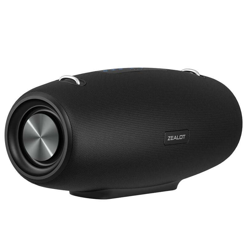 Zealot S67 Bluetooth Speaker Wireless Portable Outdoor 60W Sound box High Power 360° Stereo Waterproof Subwoofer Shocking Heavy Bass